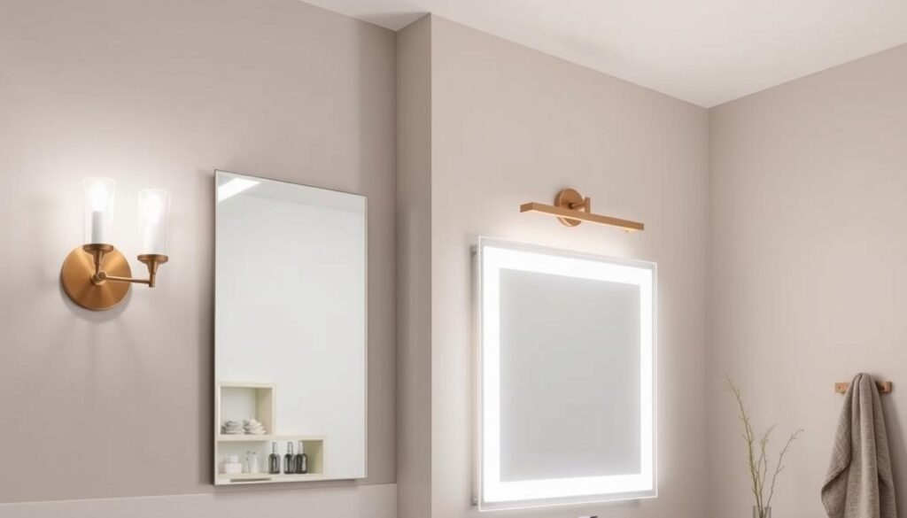 come scegliere illuminazione bagno