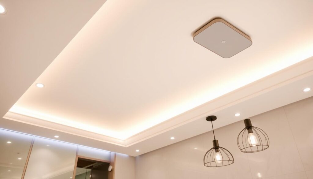 illuminazione bagno soffitto