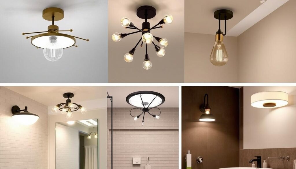 lampade da soffitto per bagno